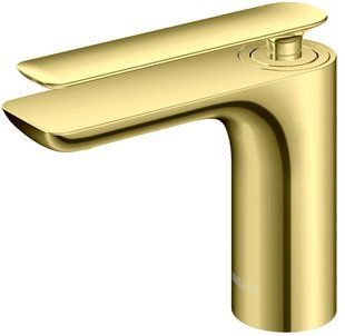Змішувач для раковини (умивальника) KOHLMAN EXPERIENCE GOLD низький *