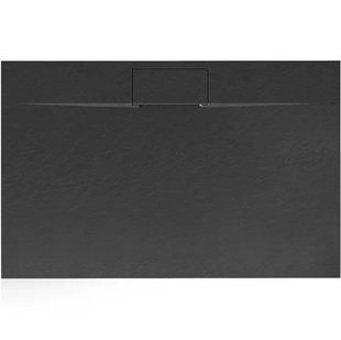 Душовий піддон REA BAZALT 80x120 LONG BLACK