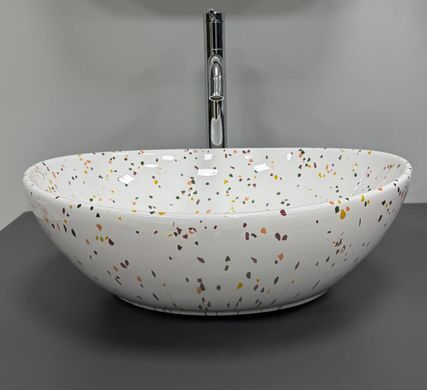 Умывальник (раковина) VBI PARMA MOSAIC GLOSSY накладной