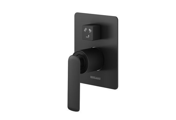 Душова система KOHLMAN EXPERIENCE 25 BLACK + BOX прихованого монтажу