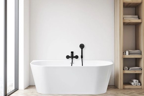 Ванна пристенная REA CAPRI 170х75 WHITE акриловая