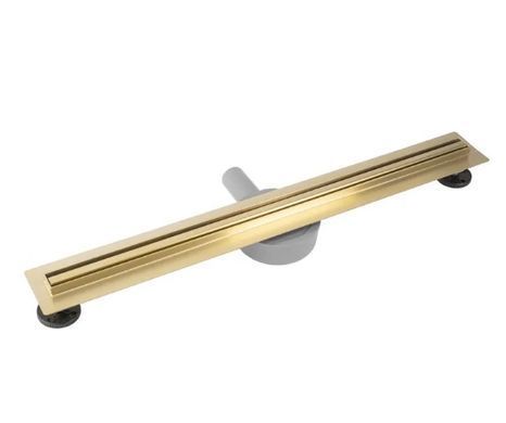 Трап для душа REA NEOX 70 SLIM PRO BRUSHED GOLD матовое золото