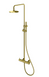 Душовий гарнітур KOHLMAN AXEL BRUSHED GOLD