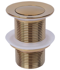 Донный клапан для раковины MEXEN KLIK-KLAK GOLD без перелива MEX-79915-50