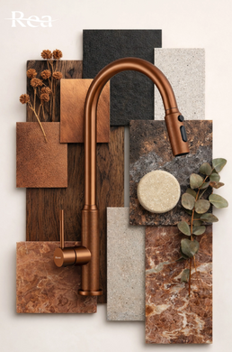 Змішувач для кухні REA MASTER BRUSHED COPPER