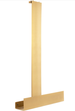 Полка REA TORI BRUSHED GOLD на душевую стенку