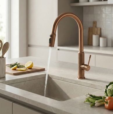 Змішувач для кухні REA MASTER BRUSHED COPPER