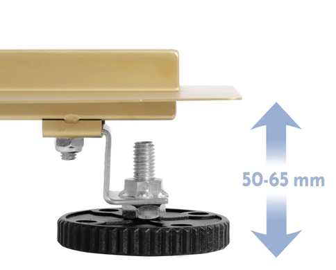 Трап для душа REA NEOX 100 SLIM PRO BRUSHED GOLD матовое золото