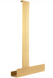 Полка REA TORI BRUSHED GOLD на душевую стенку