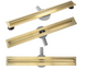 Трап для душа REA NEOX 100 SLIM PRO BRUSHED GOLD матовое золото