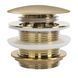 Донный клапан для ванны VBI BRUSHED GOLD click-clack универсальный 1 196 грн