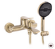 Смеситель для ванны REA VISION BRUSHED GOLD с изливом