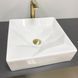 Умывальник (раковина) VBI TROIA WHITE GLOSSY накладной