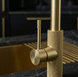 Смеситель для кухни REA MASTER BRUSHED GOLD