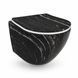 Підвісний унітаз VBI VULCANO BLACK ONYX