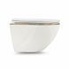 Подвесной унитаз VBI VULCANO WHITE GOLD EDGE
