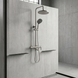 Душевой гарнитур REA ARCOS NIKIEL BRUSHED с изливом