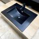 Умывальник (раковина) VBI FERRARA 60 BLACK MATT врезной