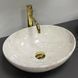 Умивальник (раковина) VBI PARMA LIGHT STONE GLOSSY накладний