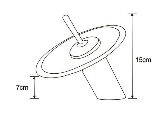 Змішувач для раковини (умивальника) MEXEN NIAGARA BLACK каскадний чорний низький
