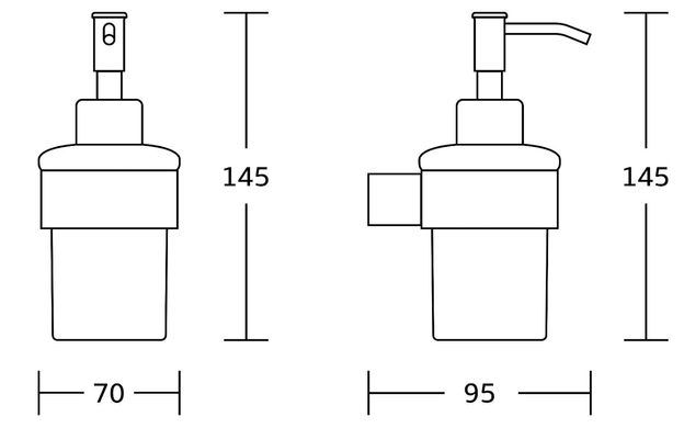 Дозатор для жидкого мыла MEXEN ADOX CHROME