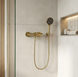 Смеситель для ванны REA LUNGO STRIPE BRUSHED GOLD без излива
