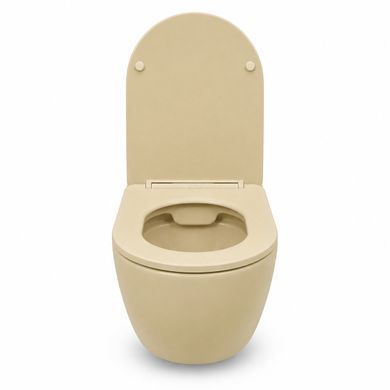 Подвесной унитаз VBI VULCANO BEIGE MATT