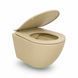 Подвесной унитаз VBI VULCANO BEIGE MATT
