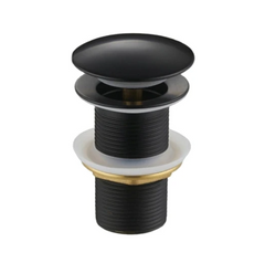 Донный клапан для раковины MEXEN KLIK-KLAK BLACK без перелива MEX-79910-70