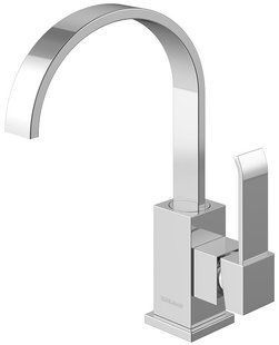 Змішувач для раковини (умивальника) KOHLMAN AXIS CHROME