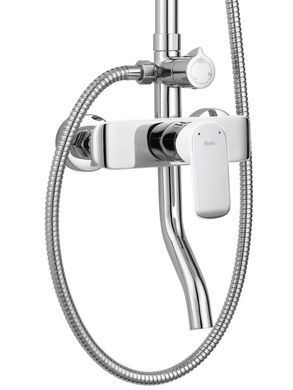 Душовий гарнітур REA BLOOM CHROME WHITE з виливом