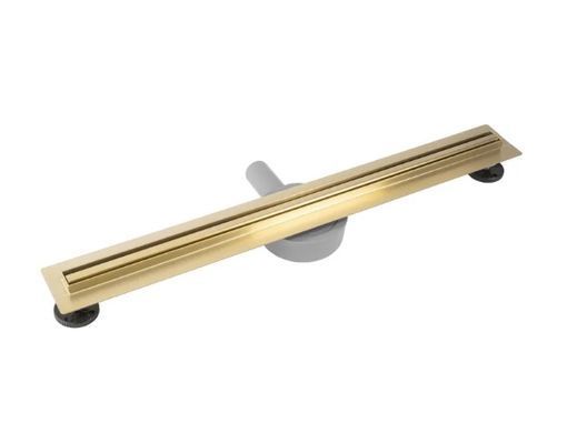 Трап для душа REA NEOX 60 SLIM PRO BRUSHED GOLD матовое золото