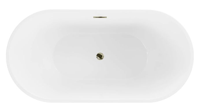 Ванна отдельностоящая MEXEN LUNA WHITE-G 150x75 акриловая