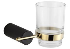 Склянка для зубних щіток MEXEN ARON BLACK GOLD