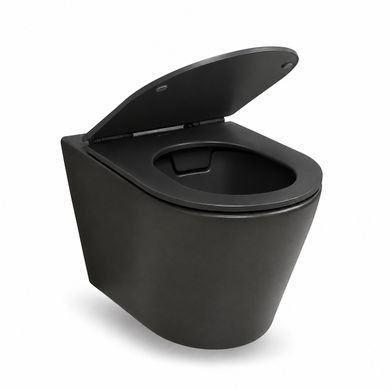 Підвісний унітаз VBI LEVANZO BLACK MATT