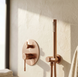 Душевая система REA VENTI BRUSHED COPPER + BOX скрытого монтажа