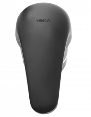 Смеситель для ванны YOKA RUBA BLACK черный на борт ванны *
