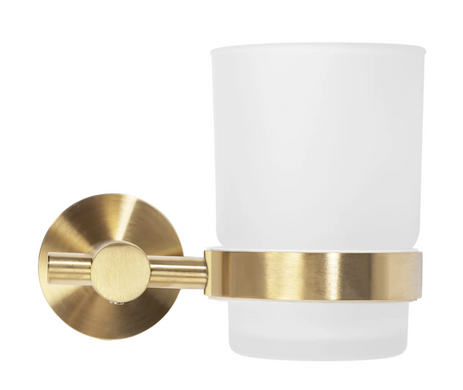 Склянка для зубних щіток REA 322233 BRUSHED GOLD *