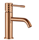 Смеситель для раковины (умывальника) REA LUNGO DIAMOND COPPER низкий