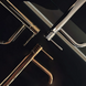 Смеситель для раковины (умывальника) REA LUNGO DIAMOND COPPER низкий