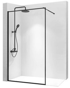 Душевая стенка REA BLER 120 BLACK
