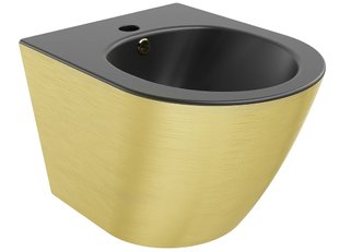 Підвісне біде MEXEN LENA BRUSHED GOLD BLACK MATT