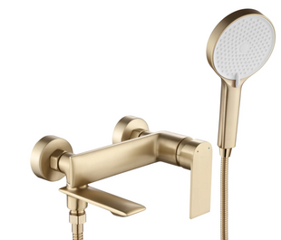 Смеситель для ванны REA VENETA BRUSHED GOLD с изливом