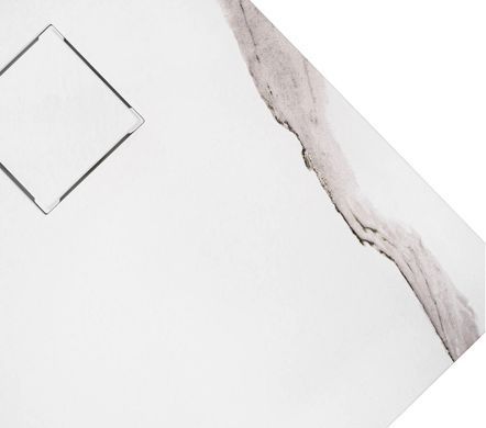 Душовий піддон REA MAGNUM 80x100 CARRARA WHITE