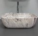 Умывальник (раковина) VBI RAVENNA STONE GLOSSY накладной