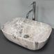 Умывальник (раковина) VBI RAVENNA STONE GLOSSY накладной