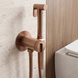 Набір гігієнічного душу REA GRACE BRUSHED COPPER
