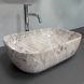 Умывальник (раковина) VBI RAVENNA STONE GLOSSY накладной