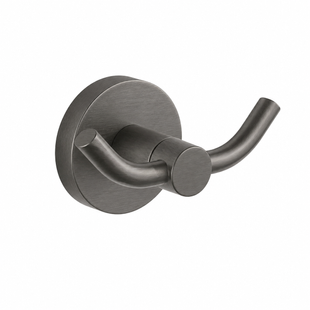 Подвійний гачок для рушників VBI VENUS GRAPHITE