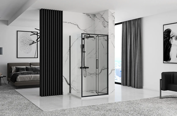 Душевая кабина REA RAPID FOLD 80x100 BLACK